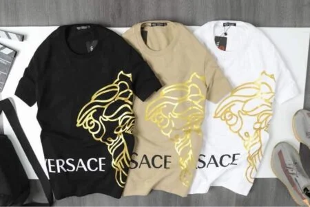 Both man and women fashion shirt quality Versace