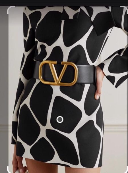 Ladies' purse and belt set